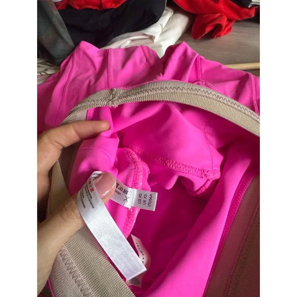 FREE PEOPLE MOVEMENT White Water Yoga Leggings in Hot Pink Size XS